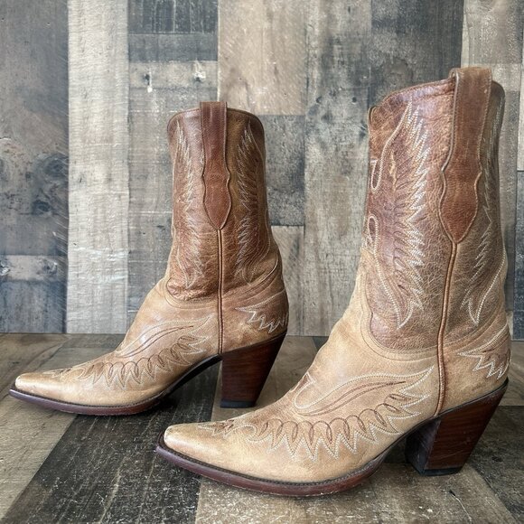 Old Gringo Pointed Toe Eagle Western Cowboy Boots Womens 9 B - Picture 12 of 12